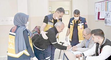 160 HASTA SANDIK BAŞINA GÖTÜRÜLDÜ