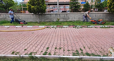 SULAKYURT’TA OTLAR TEMİZLENİYOR, HAŞERELERLE MÜCADELE EDİLİYOR