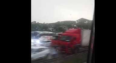 ANKARA - KIRIKKALE YOLU ULAŞIMA KAPANDI
