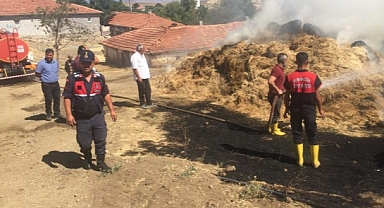 3 bin balya saman alev alev yandı