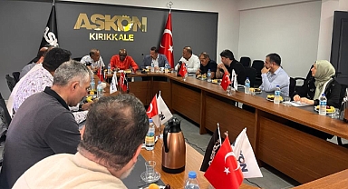 CİBUTİ BÜYÜKELÇİSİ'NDEN ASKON KIRIKKALE’YE ZİYARET