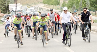PEDALLAR YAHŞİHAN’DA SAĞLIK İÇİN DÖNDÜ