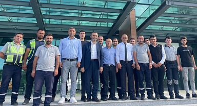 AK Partili Milletvekili Kaplan YHT'yi Ziyaret Etti