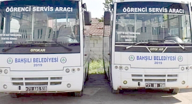 Bahşılı Belediyesi Araçları Öğrencilere Ücretsiz