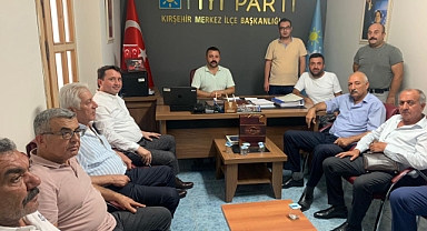 Başkan Kuzucu Kırşehir'e Çıkarma Yaptı