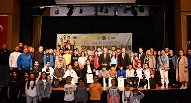 2023 Yılı Sporun Enleri Ödül Töreni Düzenlendi