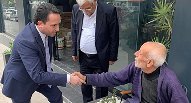 İYİ Partililer esnaf ve vatandaşları dinledi