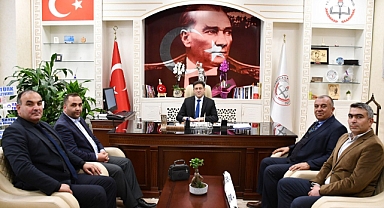 Keskin’den Müdür Aydın’a “Hayırlı Olsun” Ziyareti 