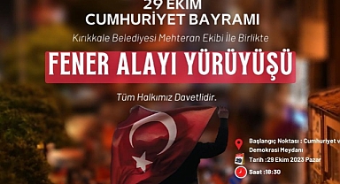 Kırıkkale’de 100. Yıl Fener Alayı Düzenlenecek 