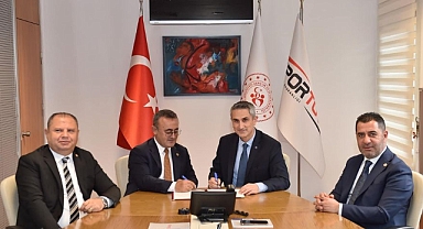 Sulakyurt’ta Bisiklet ve Yürüyüş Yolu’nun sözleşmesi imzalandı 