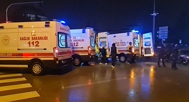 Kırıkkale’de iki otomobil çarpıştı: 9 kişi yaralı