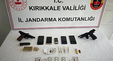 Jandarma didik didik arama yaptı