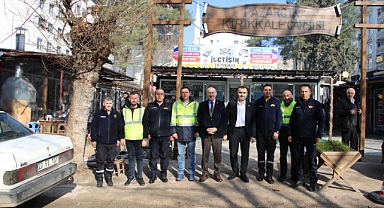 Kaplan ve Saygılı Yeniden Pazarcık'ta 