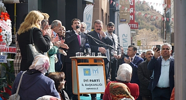 Kuzucu’nun seçim bürosu açılışı mitinge dönüştü 