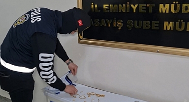 Polis, kuryeyi gasp eden şebekeyi çökertti