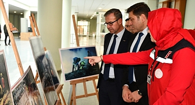 Yaşanan asrın en büyük felaketi fotoğraf karelerinde yer aldı