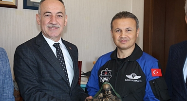 Türkiye’nin ilk astronotu Alper Gezeravcı, Kırıkkale’de 