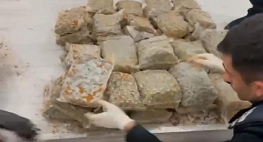 Yolcu otobüsünde uyuşturucu madde ele geçirildi