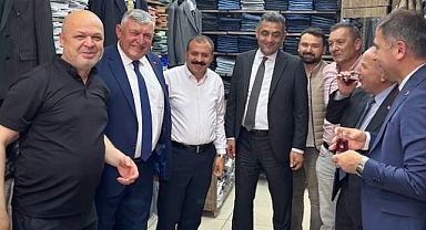 AK Parti Başkanlardan Başkan Alpaslan’ Ziyaret 