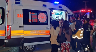 Kırıkkale’de minibüs ile otomobil çarpıştı: 22 yaralı 