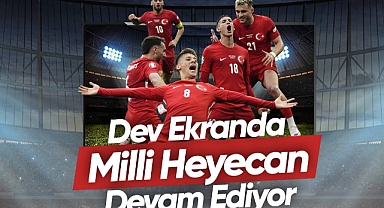 Milli Heyecan Dev Ekranda 