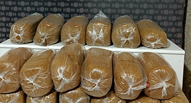 Kırıkkale’de 99 kg kaçak tütün ele geçirildi