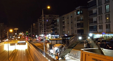 Kırıkkale Belediyesi alt yapı çalışmalarını gece gündüz sürdürüyor 