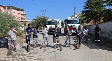 Kırıkkale Belediyesi Temizlik İşleri Tam Kadro Sahada 