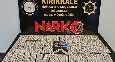 980 ADET SENTETİK HAP ELE GEÇİRİLDİ