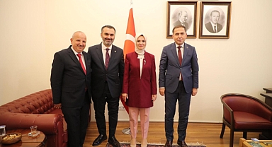 GÖKTAŞ’A BAŞKANLARDAN NEZAKET ZİYARETTİ