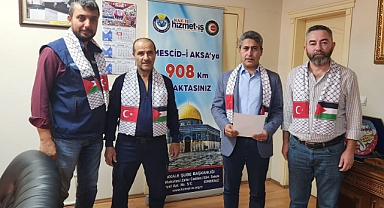 İL BAŞKANI DOĞAN'DAN YILDÖNÜMÜNDE FİLİSTİN SALDIRILARINA TEPKİ