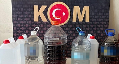 KAÇAK ALKOL EL KONULDU