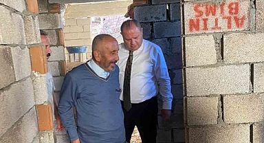 ÖZTÜRK SÖZÜNÜ TUTTU, ADEM’İN EVİ YAPILIYOR