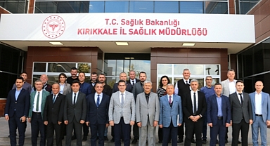 SEVİLEN SAĞLIK MÜDÜRÜ ANKARA'YA UĞURLANDI