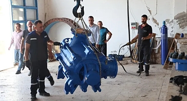 YENİ SU POMPALARI, YEŞİL VADİ SU BİRLİĞİ’NE ULAŞTI