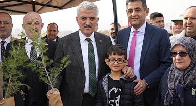 FİDANLAR TOPRAKLA BULUŞTU