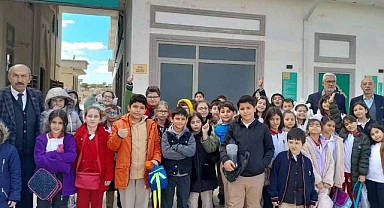 MİNİK ÖĞRENCİLERDEN KÜLLİYE ZİYARETİ