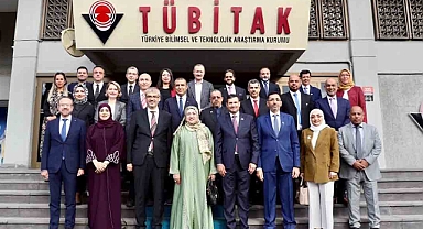 TÜBİTAK’A HAYIRLI OLSUN ZİYARETİ