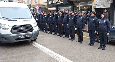 BELEDİYE ÇALIŞANI SON YOLCULUĞUNA UĞURLANDI