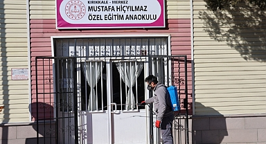 OKULLAR DEZENFEKTE EDİLİYOR