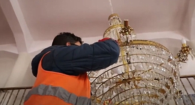 YAHŞİHAN'DA CAMİLER HİJYEN İÇİN YENİDEN TEMİZLENDİ
