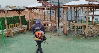 YAHŞİHAN'DA PARKLAR YENİDEN HAYAT BULUYOR