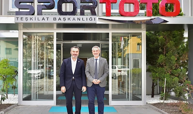 MUSTAFA KAPLAN DAN SPOR TOTO'YA ZİYARET