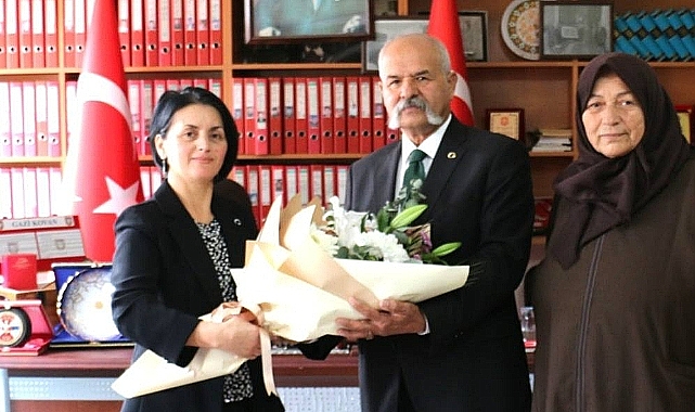 EMNİYET MÜDÜRÜ MUSTAFA IŞIK'IN EŞİN DEN ANLAMLI ZİYARET