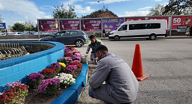 KIRIKKALE BELEDİYESİ ŞEHRİ GÜZELLEŞTİRİYOR