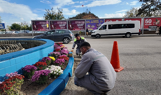 KIRIKKALE BELEDİYESİ ŞEHRİ GÜZELLEŞTİRİYOR