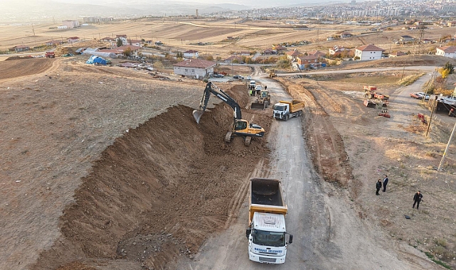 Karşıyaka Mahallesi’ndeki Hafriyat Yolunda Çalışmalar Başladı