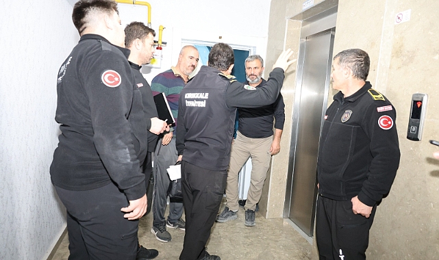 Kırıkkale İtfaiyesi’nden Yüksek Katlı Binalarda Yangın Güvenliği Denetimi