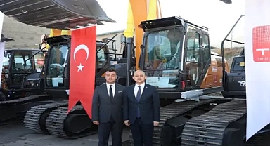 KIRIKKALE BELEDİYESİNE HİBE İŞ MAKİNESİ