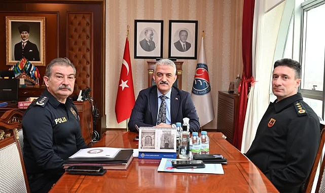 ŞEHRİN GÜVENLİĞİ GÖRÜŞÜLDÜ